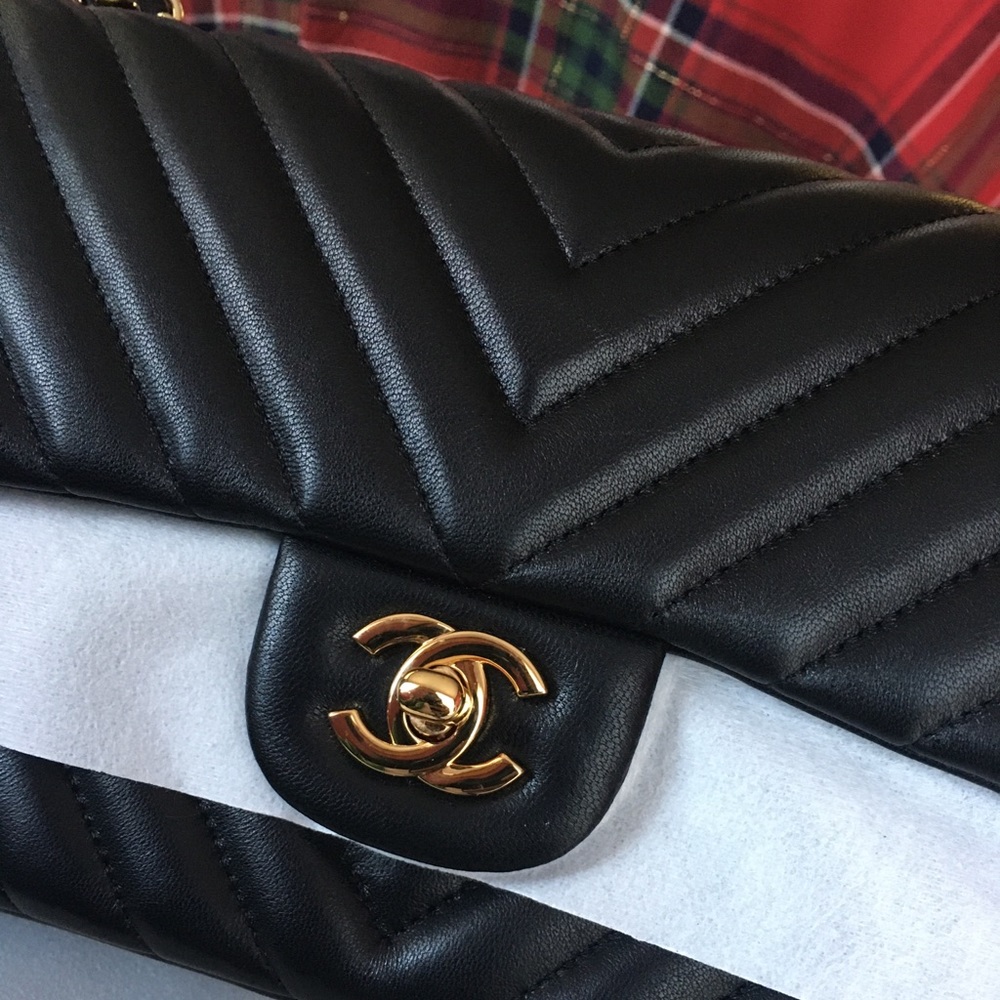 Chanel Chevron Medium Flap Bag